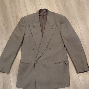 Classic Men's Double-Breasted Blazer